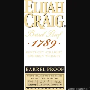 Elijah Craig Small Batch Barrel Proof Kentucky Straight Bourbon Whiskey