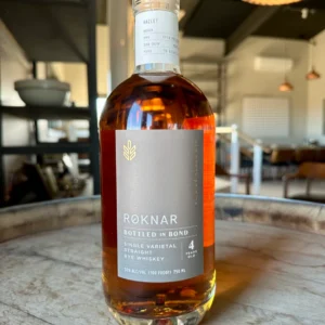 ROKNAR BONDED RYE WHISKEY