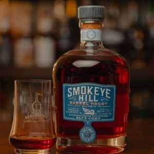 Smokeye Hill Blue Corn Barrel Proof Straight Bourbon Whiskey